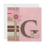 G Girl Invitation Square