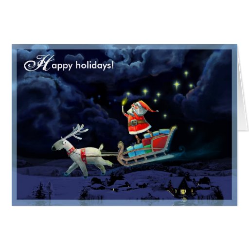 G_Happy holidays! Cards