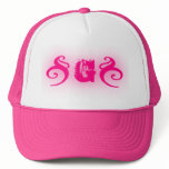 G in Pink Mesh Hat