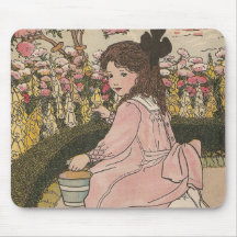 G is For Garden Mouse Mat