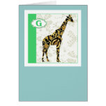G is for Giraffe