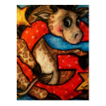 G is for Giraffe Postcard