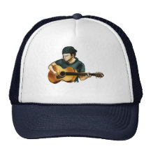 G is for Guitar Trucker Hats