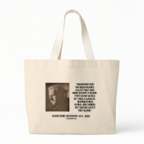 G.K. Chesterton Imagination Insanity Creative Canvas Bag
