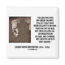 G.K. Chesterton Imagination Insanity Creative