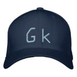 G k embroidered hat