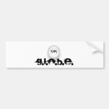 G.L.O.B.E. BUMPER STICKERS