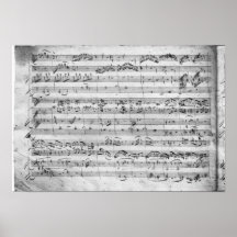 G major for violin, harpsichord and violoncello posters