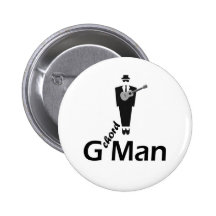 G Man Ukulele Buttons