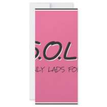 G.O.L.F. GALS ONLY LADS FORBIDDEN