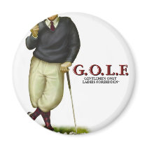 G.O.L.F. GENTLEMEN ONLY LADIES FORBIDDEN