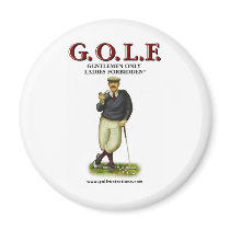 G.O.L.F. GENTLEMEN ONLY LADIES FORBIDDEN