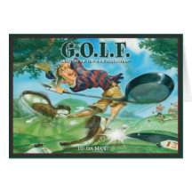 G.O.L.F. GREATEST OF LIFE'S FRUSTRATIONS CARD
