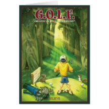 G.O.L.F GREATEST OF LIFE'S FRUSTRATIONS CARDS