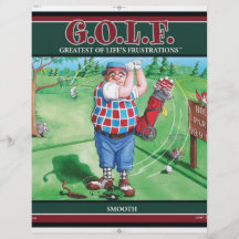 G.O.L.F. GREATEST OF LIFE'S FRUSTRATIONS FLYERS