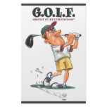 G.O.L.F. GREATEST OF LIFE'S FRUSTRATIONS CUSTOM STATIONERY