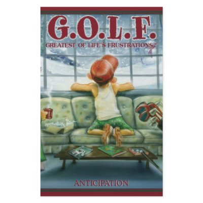 G.O.L.F. GREATEST OF LIFE'S FRUSTRATIONS by laneluoma
