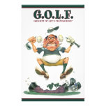 Golf Stationery