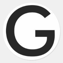 G Sticker stickers