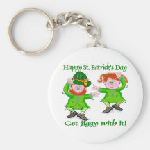 Gabarit irlandais Keychain Porte-clé