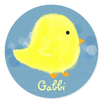 Gabbi Cute Baby Chick Sticker