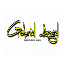 Gabriel Angel Logo Postcard