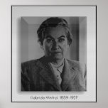 Gabriela Mistral Print