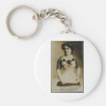 Gabrielle, the amazing half-woman! key chains