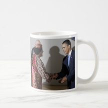Gaddafi Gadhafi Obama One Mistake at the Time Mug