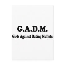 GADM Girls Against Dating Mullets