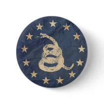 Gadsden and US 1776 Flag Pin