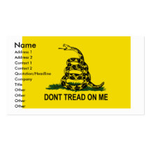 Gadsden business card,...