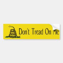 Gadsden - Don't Tread On Me Bumper Stickers