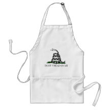Gadsden Flag "Don't Tread On Me" Aprons