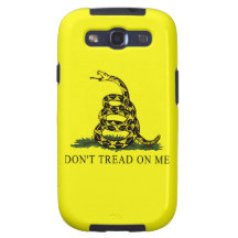 Gadsden Flag Dont Tread On Me Samsung Galaxy SIII Case