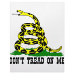 Gadsden Flag Don't Tread On Me Customized Letterhead
