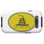 Gadsden Flag Dont Tread On Me Oval Design Galaxy S3 Case