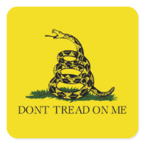Gadsden Flag Dont Tread On Me Political Sticker