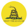 Gadsden Flag Dont Tread On Me Sticker