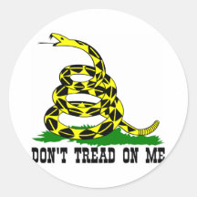 Gadsden Flag Don't Tread On Me Sticker