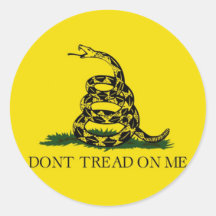 Gadsden Flag Dont Tread On Me Sticker