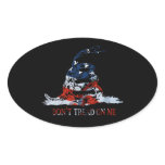 Gadsden Flag in Red White and Blue Sticker