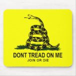 Gadsden Flag Mouse Pad mousepads