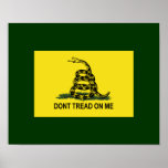Gadsden flag poster