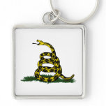 Gadsden Flag Snake Key Chain