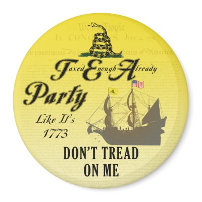 Gadsden - Tea Party Like It's 1773 Magnet by Halley5