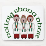 Gaelic Christmas Choir Mousepad