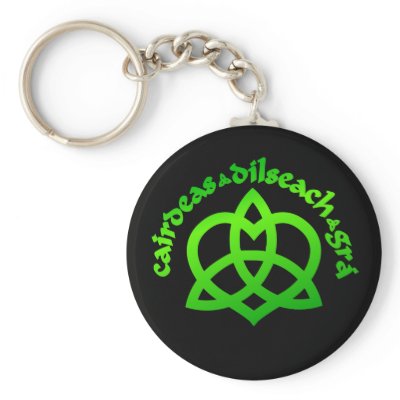Gaelic Love $6.95 Collectable Art Key Chain by curious_inkling
