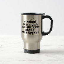 Gagnants d'hockey non jamais stoppés tasse à café