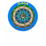 Gaia Centre of Being t-shirts